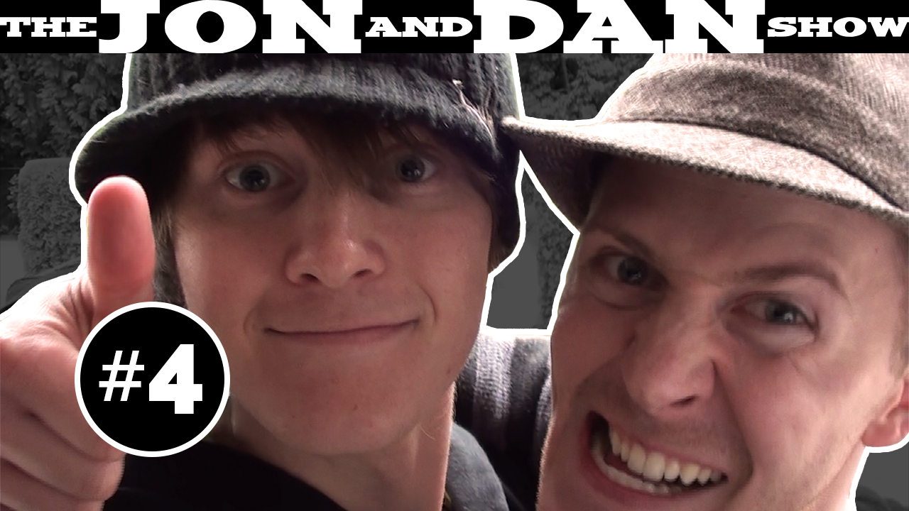 Dan and Jon mugging for the camera