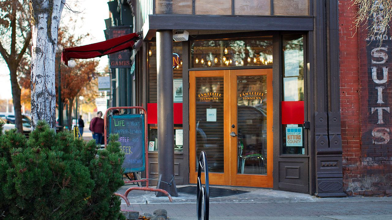 Exterior of D&M Coffee Shop